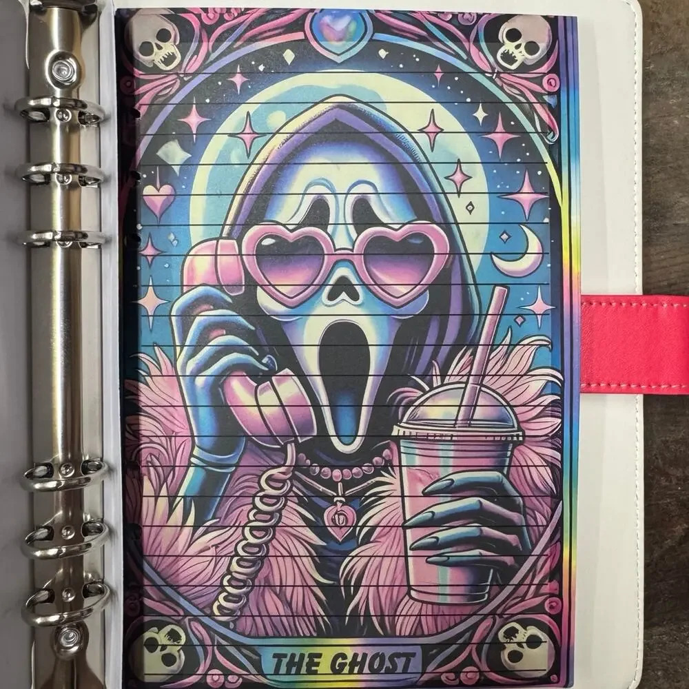 Ghostface Scream A5 Binder w/ matching paper
